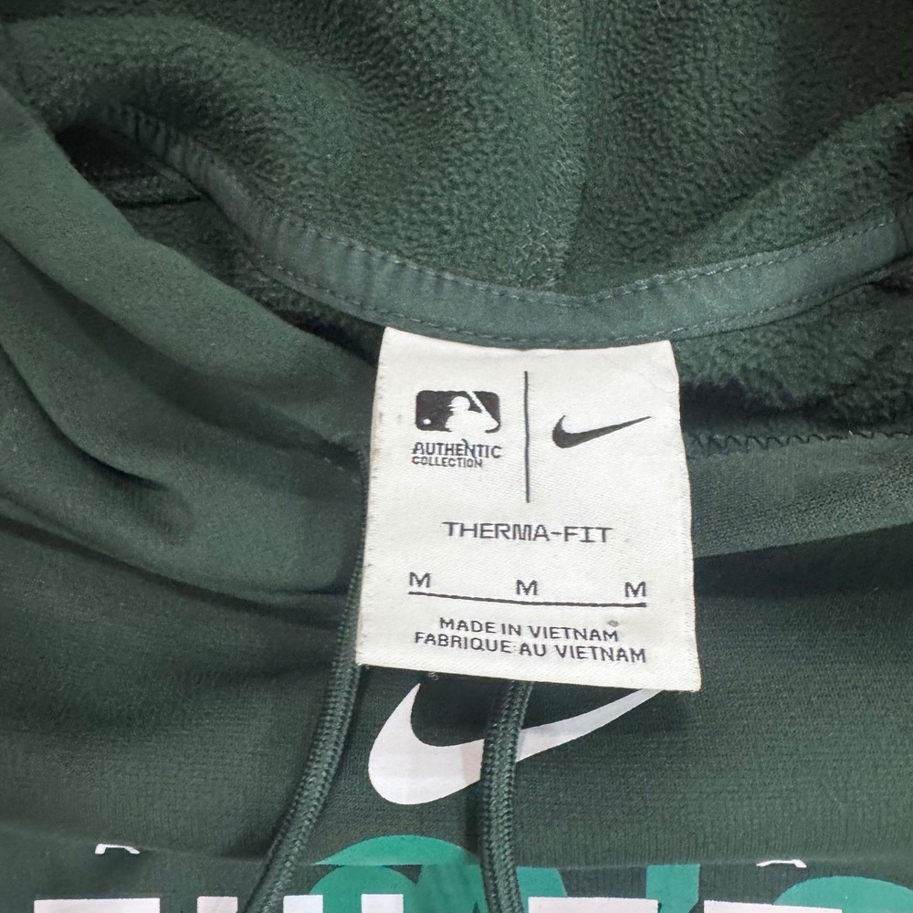 2000s Nike Oakland Athletics MLB Baseball Therm-Fit Performance Hoodie, NWOT - Picture 2 of 6